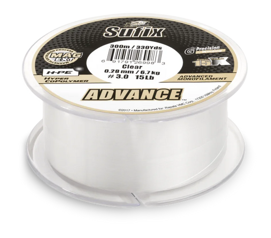 SUFIX ADVANCE HYPER COPOLYMER MONOFILAMENT