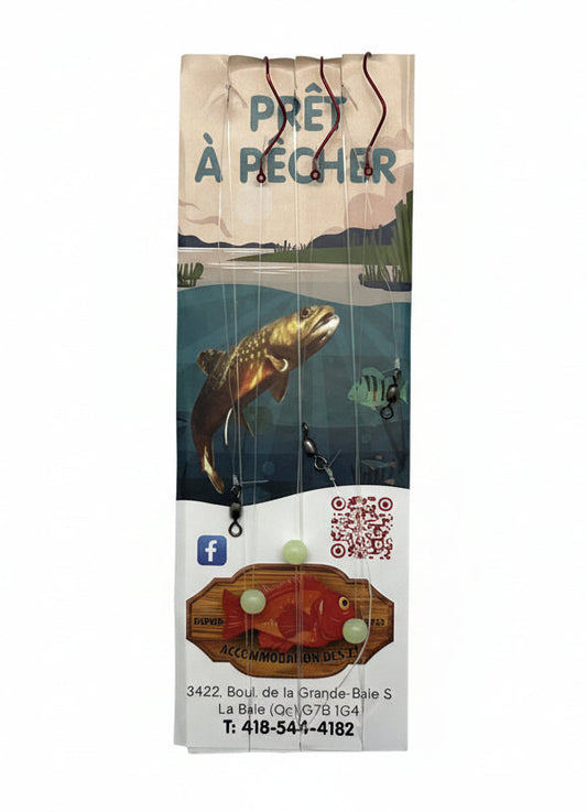PRÊT À PÊCHER DORÉ