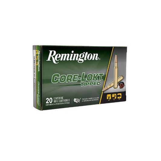 REMINGTON 30-06 SPRG, 165GR, CORE-LOKT TIPPED