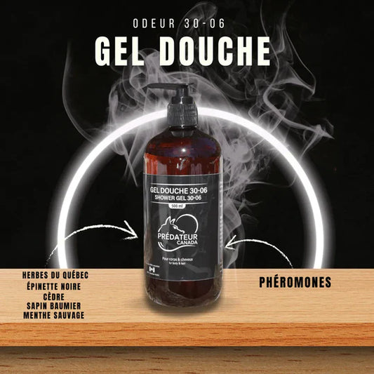 GEL DOUCHE 3 EN 1 30-06 / PRÉDATEUR