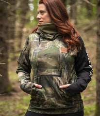 HOODIE CAMO PDB À COUETTE / POULE DES BOIS
