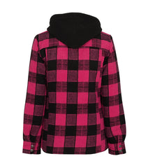 CHEMISE DE TRAVAIL ISOLÉE À CAPUCHON POUR FEMME / P&F