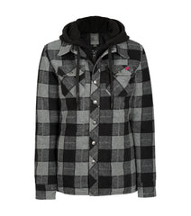 CHEMISE DE TRAVAIL ISOLÉE À CAPUCHON POUR FEMME / P&F