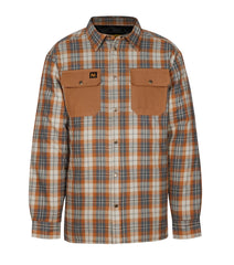 CHEMISE DE TRAVAIL MATELASSÉE ET ISOLÉE EN FLANELLE / NAT'S