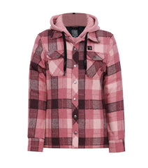 CHEMISE DE TRAVAIL ISOLÉE À CAPUCHON POUR FEMME / P&F