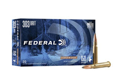 FEDERAL POWER-SHOK JACKETED SOFT POINT 303 BRIT,