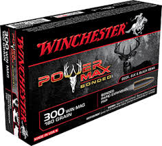 POWER MAX BONDED 300 WIN MAG 180GR WINCHESTER