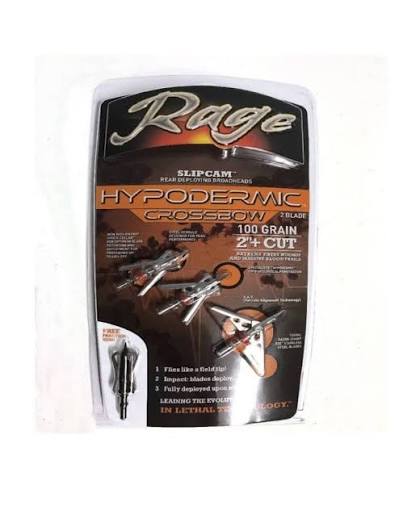 RAGE HYPODERMIC CROSSBOW 100GRAIN