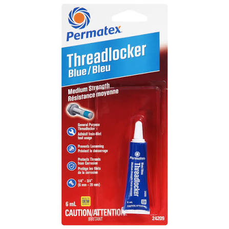 THREADLOCKER BLUE MEDIUM STRENGHT / PERMATEX