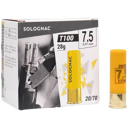 SOLOGNAC T100 , 20GAUGE, 2 3/4'' , 1OZ , 1340FPS