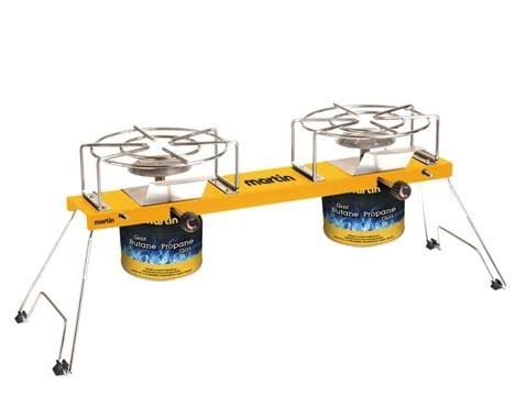 RÉCHAUD 2 BRULEURS  22 000 BTU / MARTIN