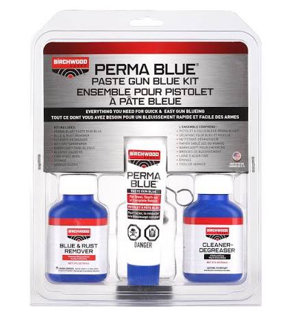 PERMA BLUE PASTE GUN BLUE KIT  / BIRCHWOOD