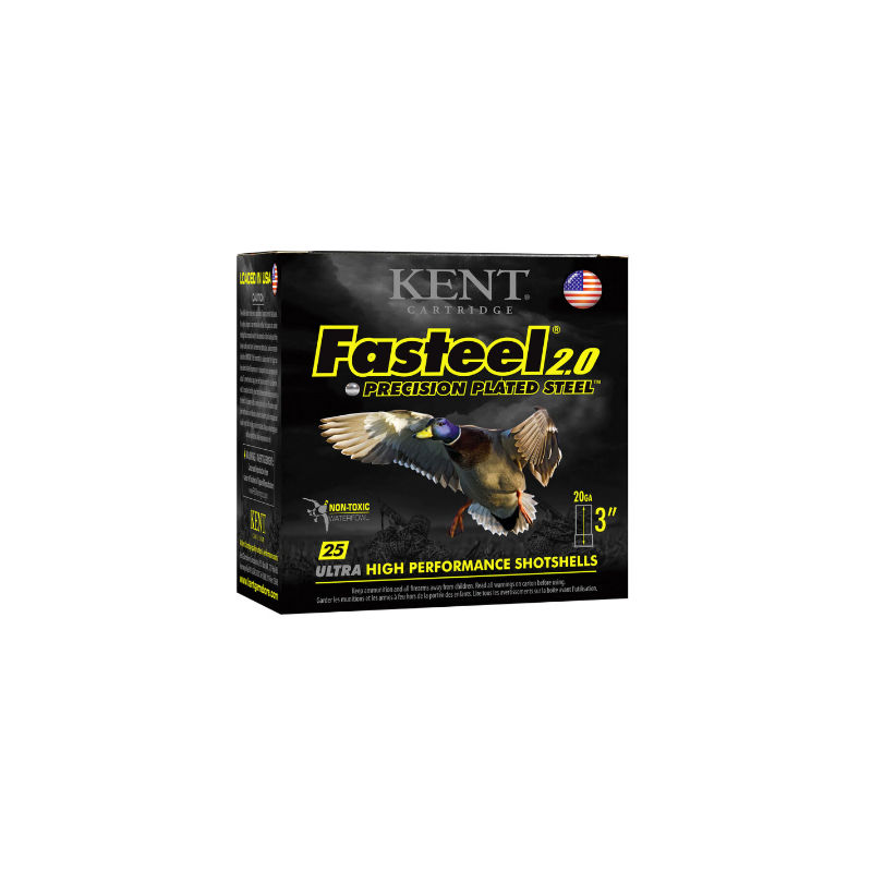 FASTEEL 2.0 20GAUGE 3'' 1550FPS 7/8oz #4 KENT