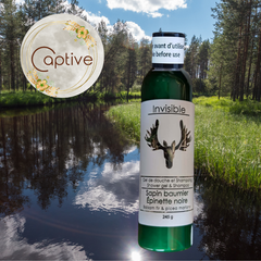 INVISIBLE GEL DE DOUCHE & SHAMPOING  / CAPTIVE