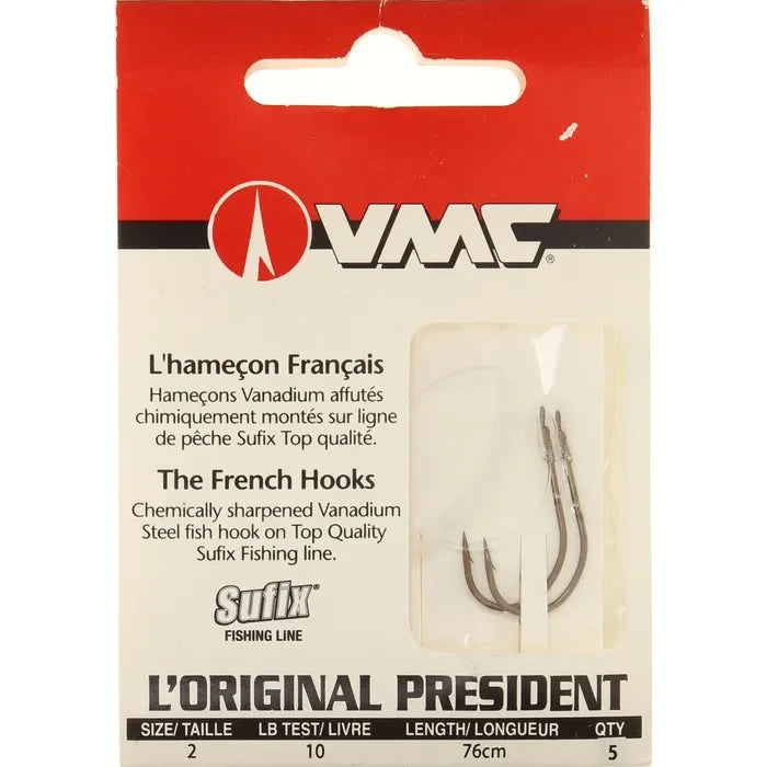 SNELLED TANDEM FRENCH HOOK / VMC
