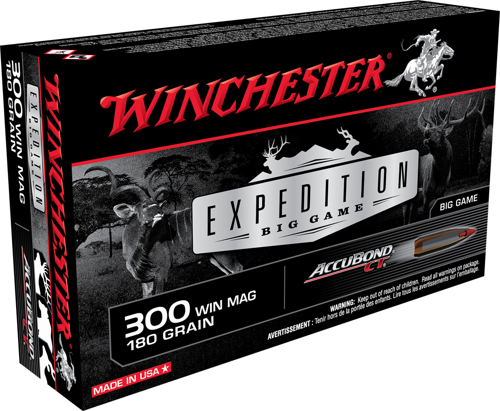 300 WIN MAG 180GR. EXPEDITION BIG GAME WINCHESTER
