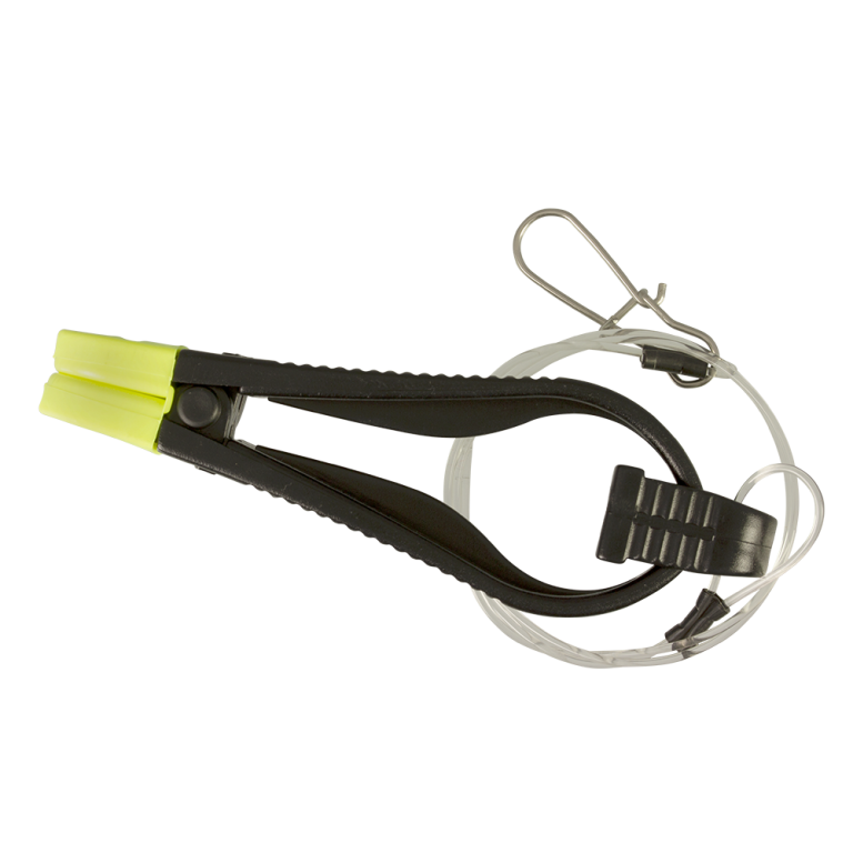 POWER GRIP PLUS WITH CONNONBALL SNAP AND HEAVY 18'' MONOFILAMENT LEADER / SCOTTY