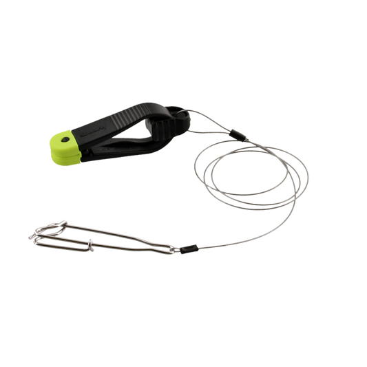 MINI POWER GRIP PLUS WITH 18" LEADER AND STACKING SELF-LOCATING SNAP / SCOTTY