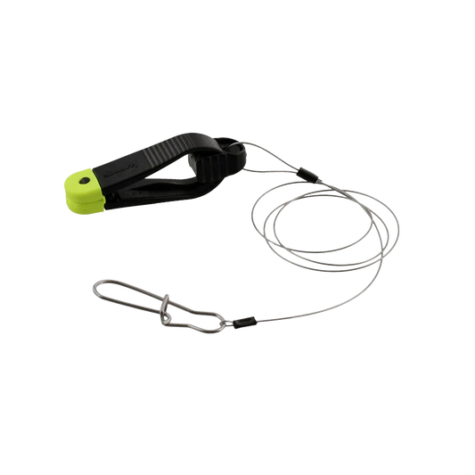 SCOTTY DÉCLENCHEUR DE CABLE DE DOWNRIGGER AVEC PINCE CANNONBALL