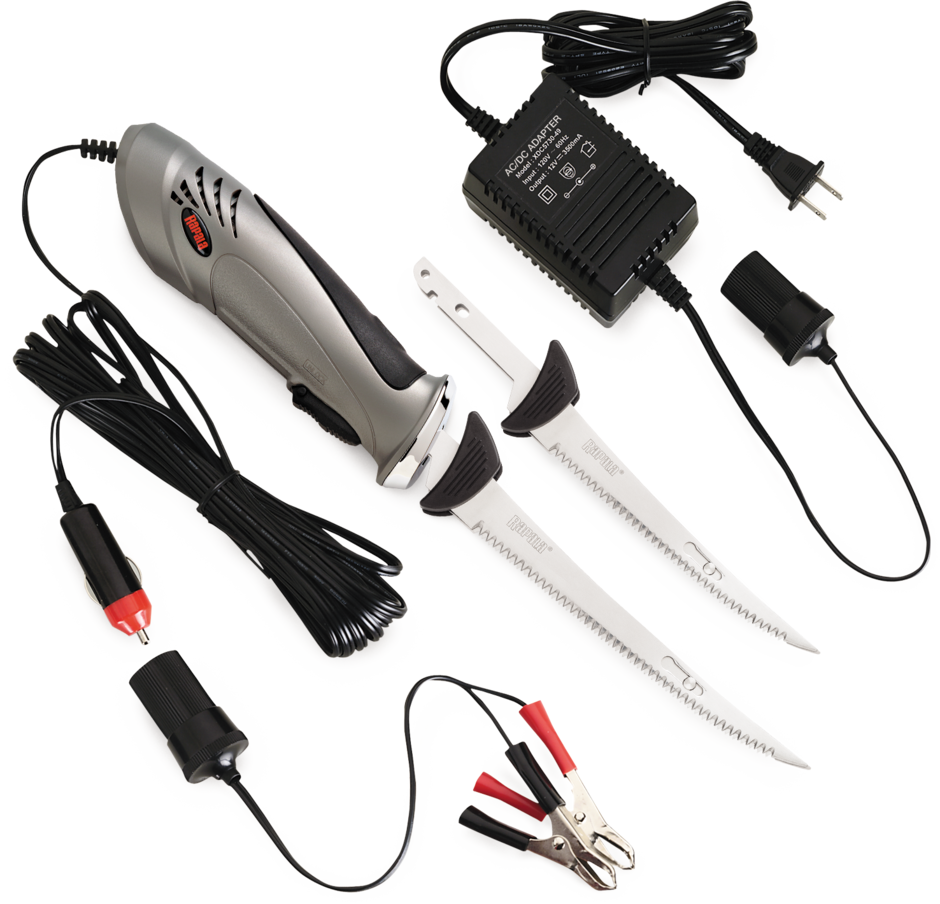 DELUXE ELECTRIC FILLET KNIFE SET / RAPALA