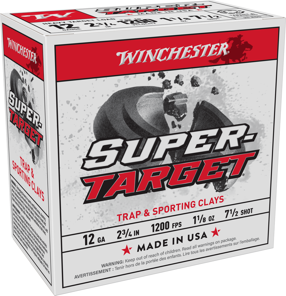 SUPER TARGET 12GAUGE 23/4'' 1200FPS 1 1/8oz #71/2 WINCHESTER