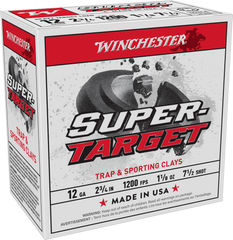 SUPER TARGET 12GAUGE 23/4'' 1200FPS 1 1/8oz #71/2 WINCHESTER