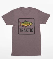 T-SHIRT TRUITE MOUCHETÉE  / TRAKTIQ