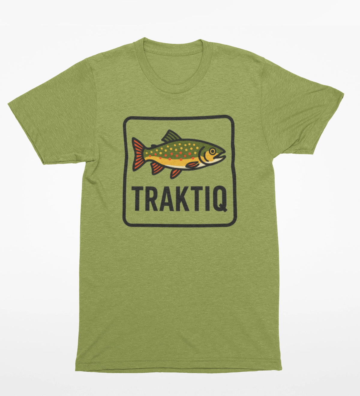 T-SHIRT TRUITE MOUCHETÉE  / TRAKTIQ