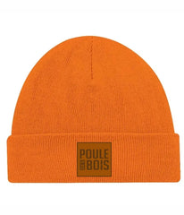 TUQUE BEANIE ORANGE / POULE DES BOIS