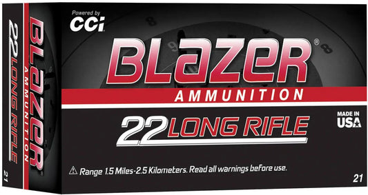 BLAZER .22 LONG RIFLE 40GR.