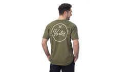T-SHIRT MILITARY GREEN GOLF SCRIPT / VORTEX CANADA