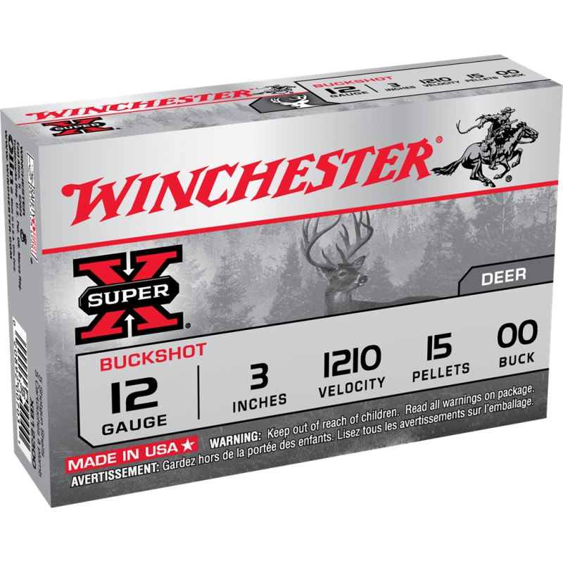 SUPER X 12 GA 3'' 00 BUCK  / WINCHESTER