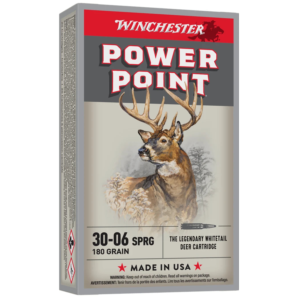 WINCHESTER POWER POINT 30-06 SPRG, 180GR.