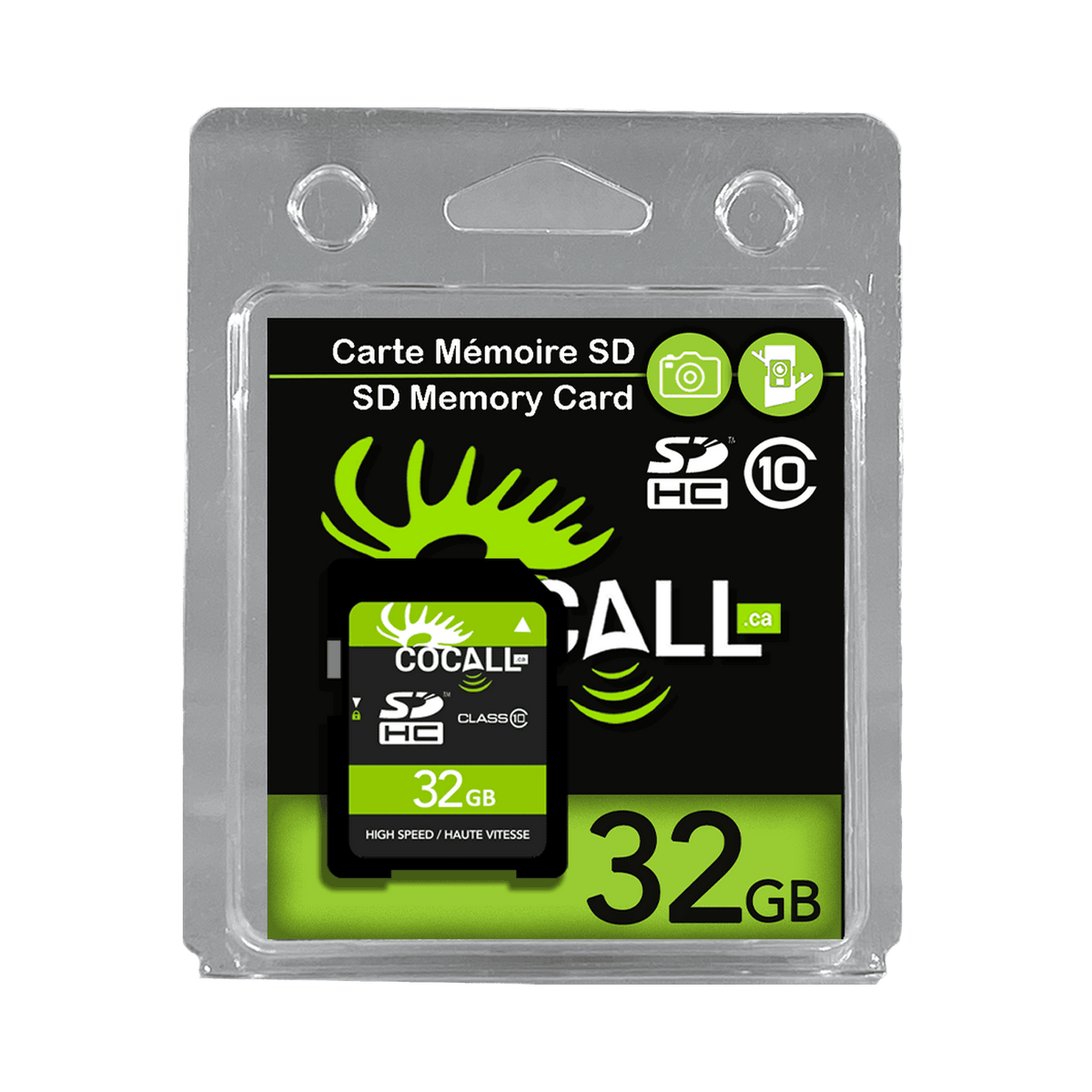 CARTE MÉMOIRE SD 32GB / COCALL