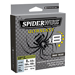 spiderwire ultracast X8 164YD 6LB