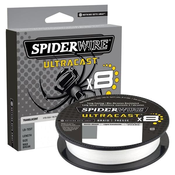 Spiderwire Ultracast X8 164 YD Invisi-Braid - SpiderWire Ultracast X8 164 YD 6 lb Invisi-Braid