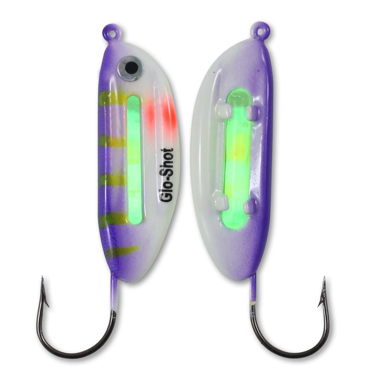glo-shot jig - UV purple tiger 3/8 OZ
