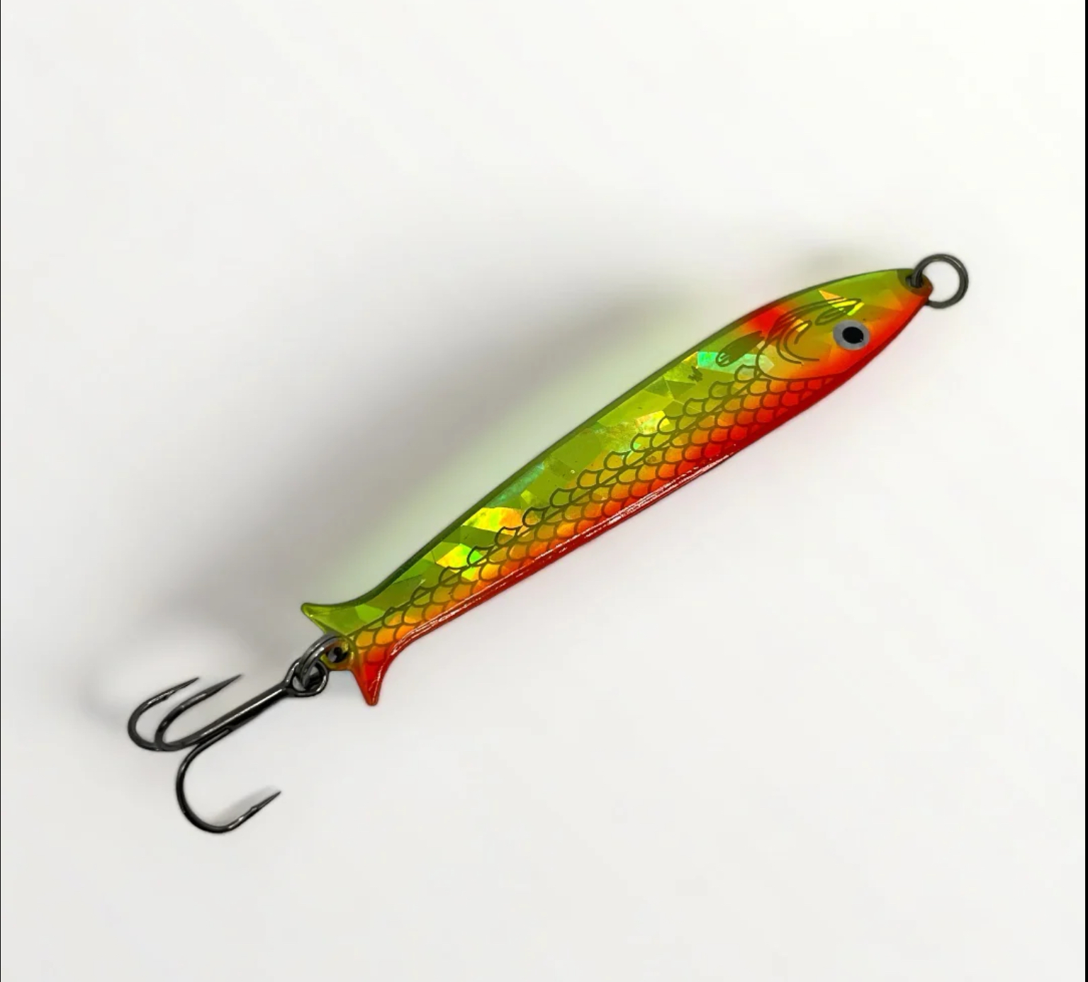 Fish Flasher 4” - Holo Sunrise