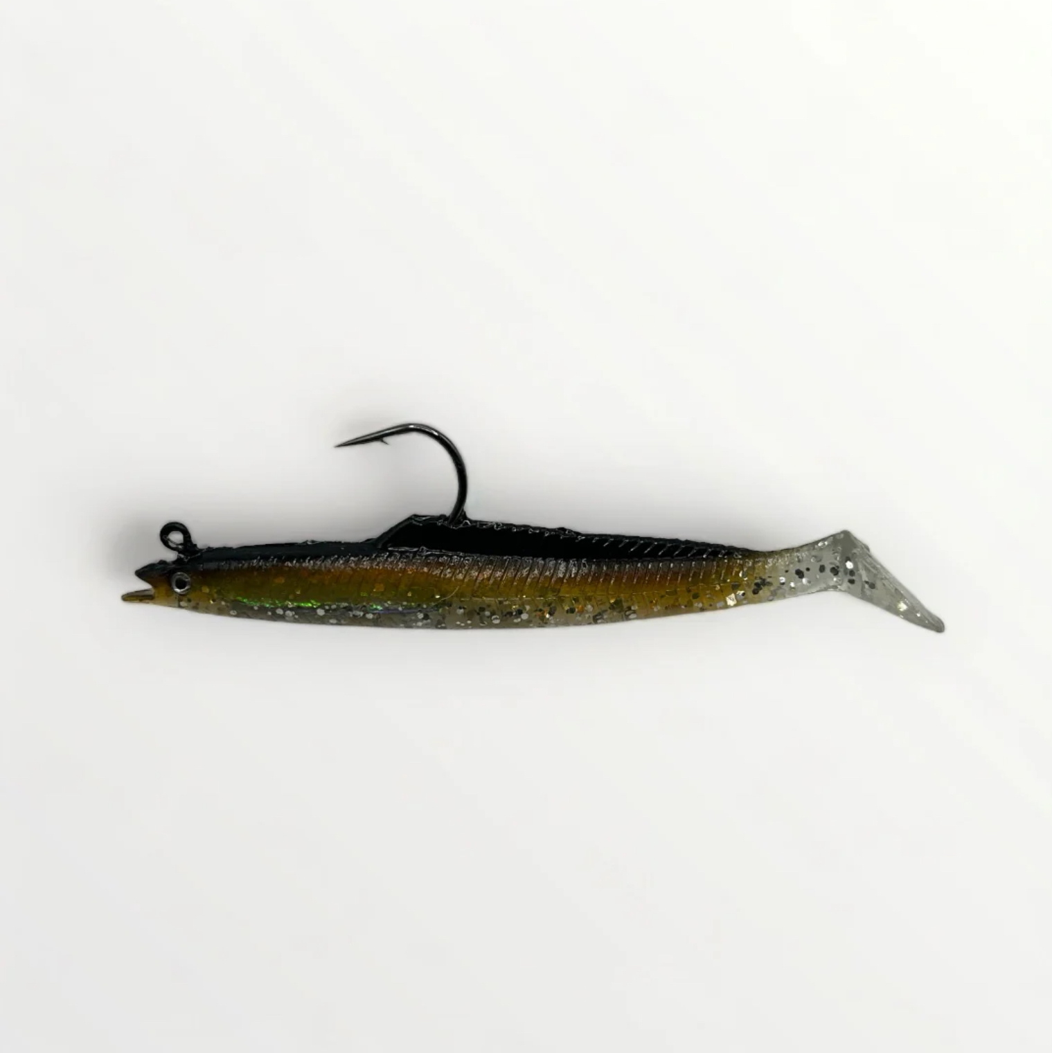 LEURRES SOUPLES SAND EEL 6” - Black/Gold