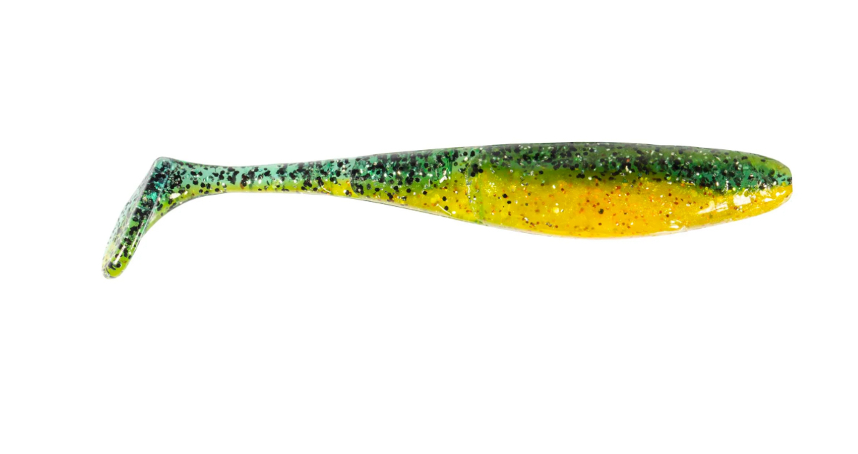 Scented PaddlerZ 4" (5 pcs) - Pro yellow perch