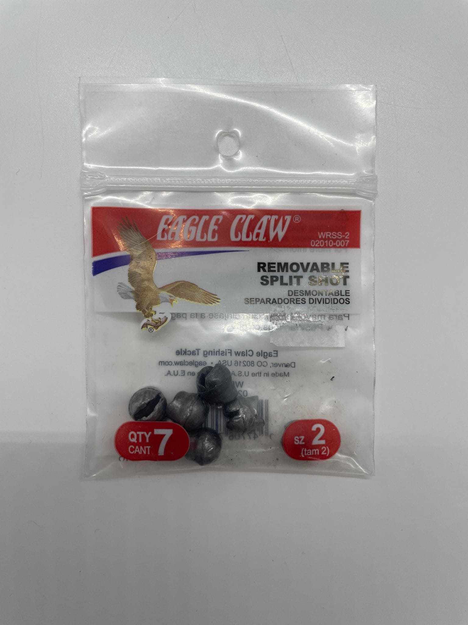 Plombs Pincés Eagle Claw size 2