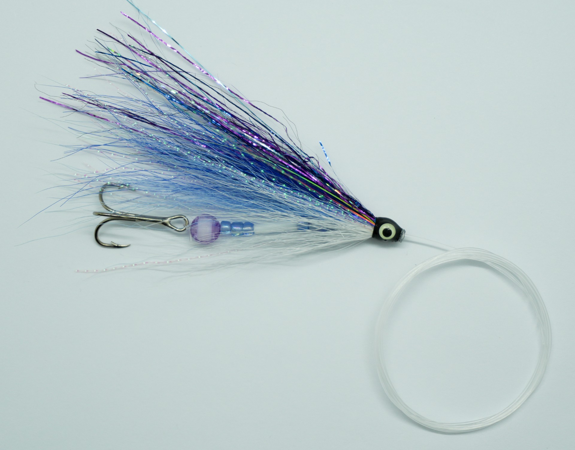 SB fishing-Mouche tube bleu
