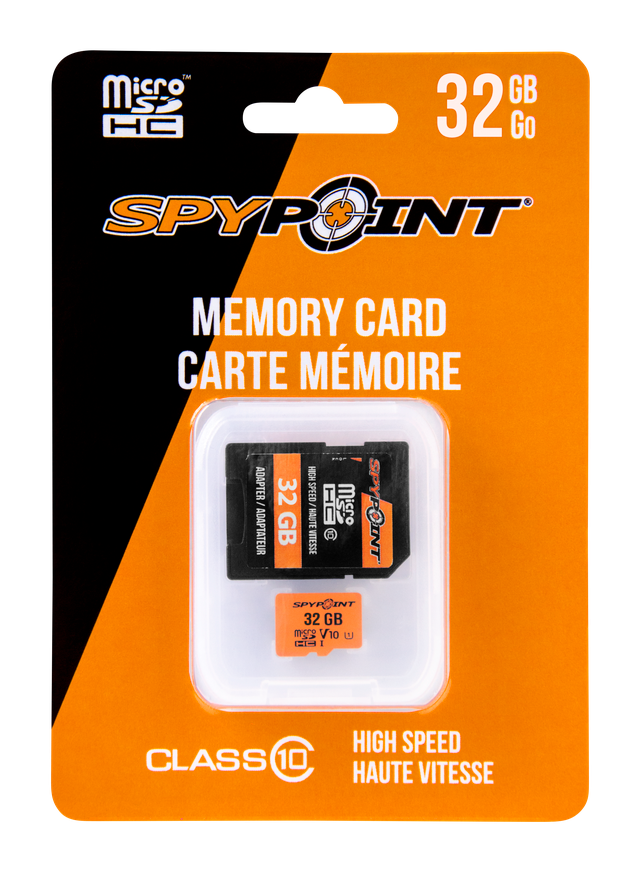 SpyPoint Carte microSD 32GB